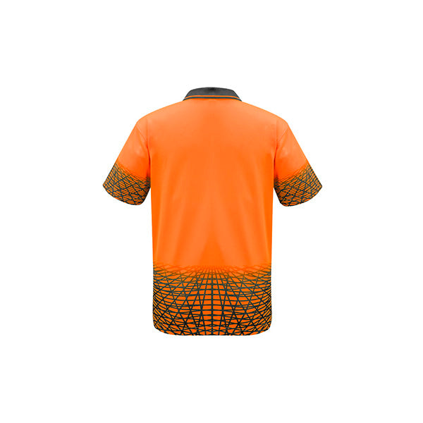 ZH300 Syzmik Hi Vis Tracks Short Sleeve Polo