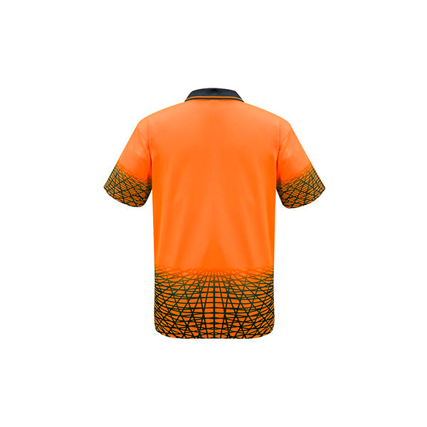 ZH300 Syzmik Hi Vis Tracks Short Sleeve Polo