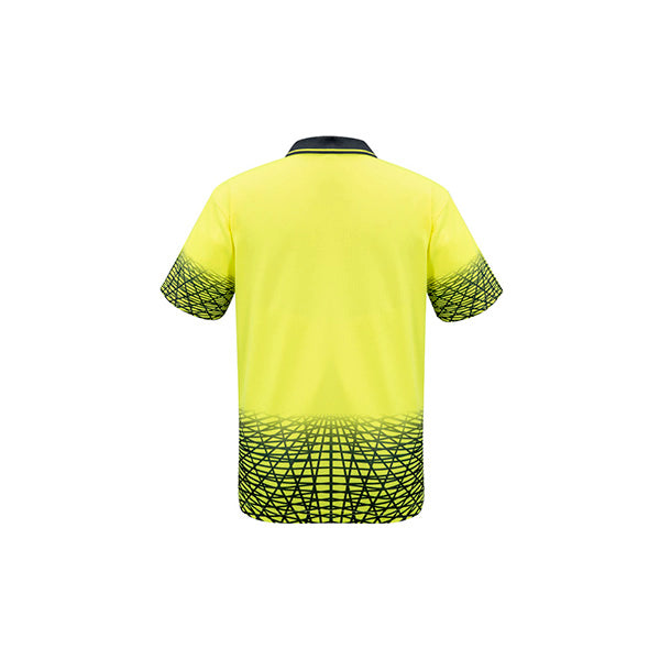 ZH300 Syzmik Hi Vis Tracks Short Sleeve Polo