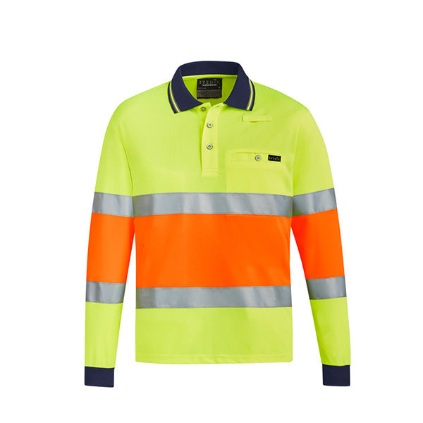 ZH380 Syzmik Unisex Hi Vis Bio Motion Taped Polo
