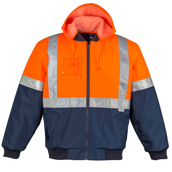 ZJ351 Syzmik Mens HI Vis Quilted Flying Jacket