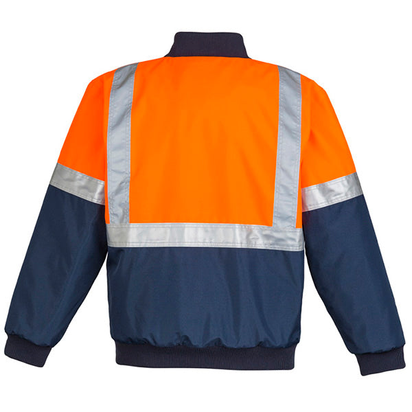 ZJ351 Syzmik Mens HI Vis Quilted Flying Jacket