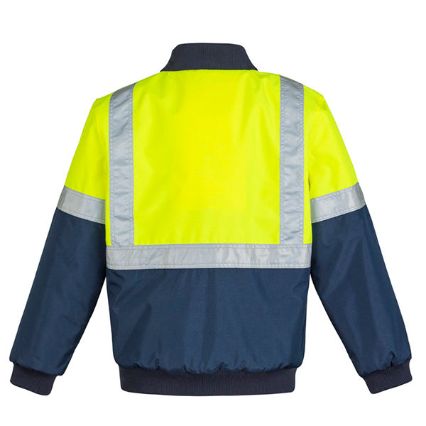 ZJ351 Syzmik Mens HI Vis Quilted Flying Jacket