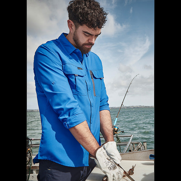 ZW460 Syzmik Mens Outdoor Long Sleeve Shirt