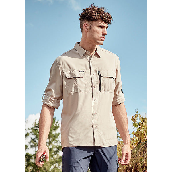 ZW460 Syzmik Mens Outdoor Long Sleeve Shirt