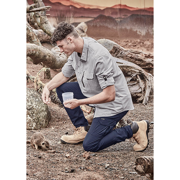 ZW460 Syzmik Mens Outdoor Long Sleeve Shirt