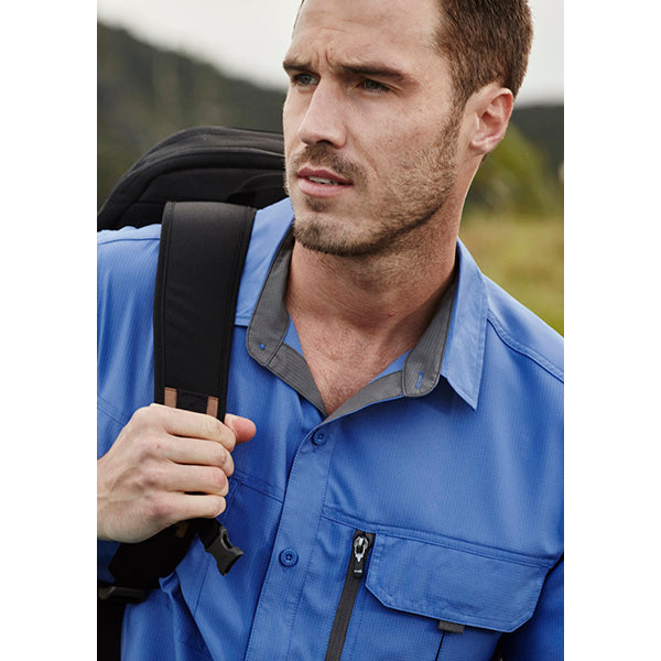 ZW465 Syzmik Mens Outdoor Short Sleeve Shirt