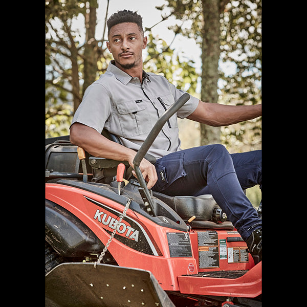 ZW465 Syzmik Mens Outdoor Short Sleeve Shirt