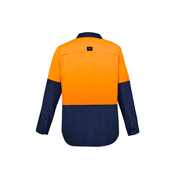 ZW468 Syzmik Mens Hi Vis Outdoor Long Sleeve Shirt