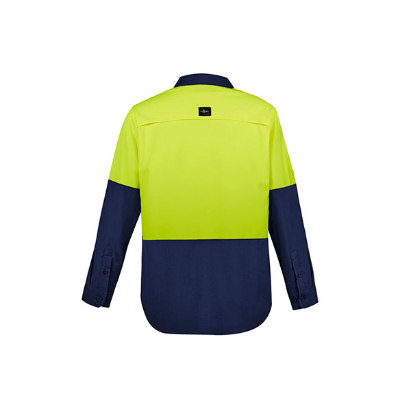 ZW468 Syzmik Mens Hi Vis Outdoor Long Sleeve Shirt