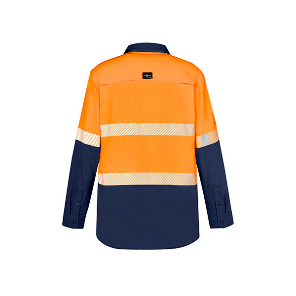 ZW470 Syzmik Mens Taped Hi Vis Outdoor Long Sleeve Shirt