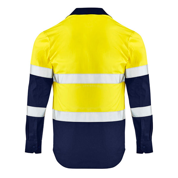 ZW520 Syzmik Mens Lightweight Hi Vis Bio Motion Taped Shirt