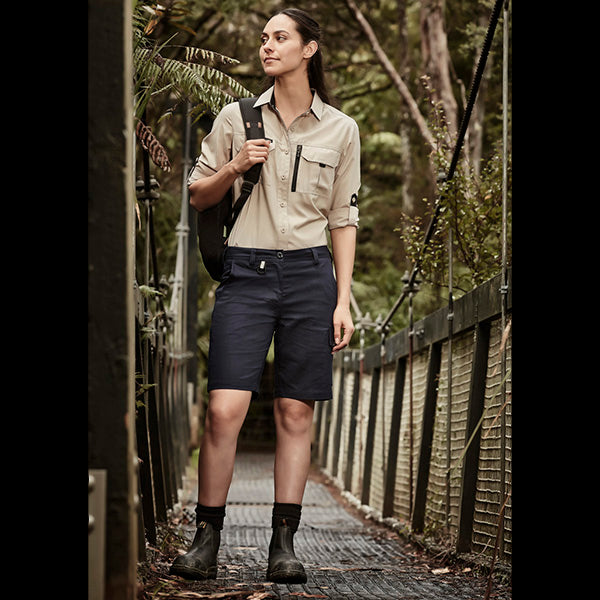 ZW760 Syzmik Womens Outdoor Long Sleeve Shirt