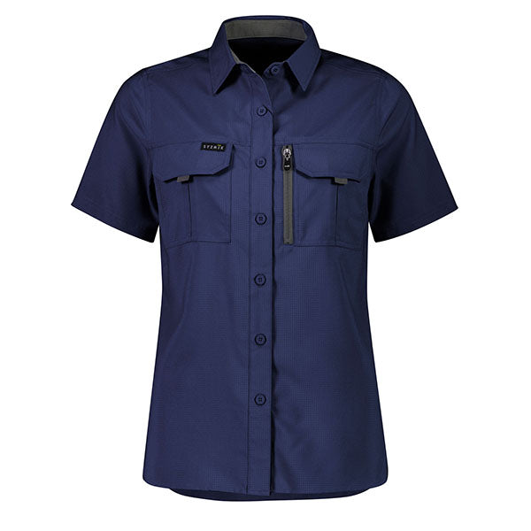 ZW765 Syzmik Womens Outdoor Short Sleeve Shirt