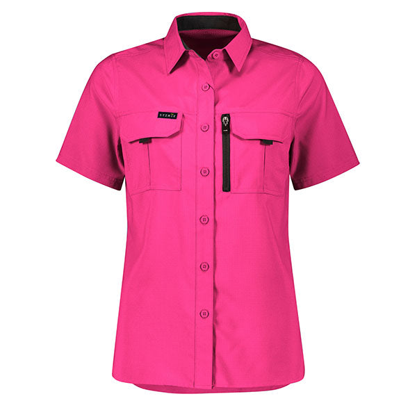 ZW765 Syzmik Womens Outdoor Short Sleeve Shirt
