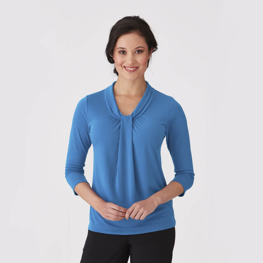 City Collection Pippa Knit - 3/4 Sleeve Blouse