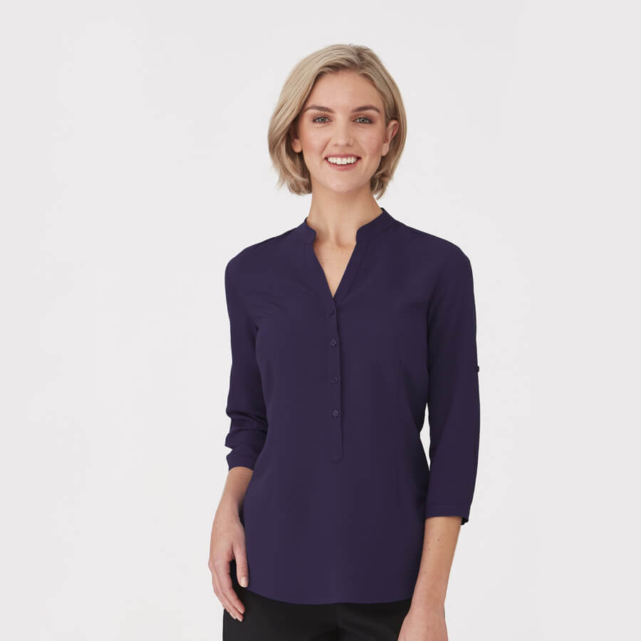 City Collection So Ezy - 3/4 Sleeve Blouse