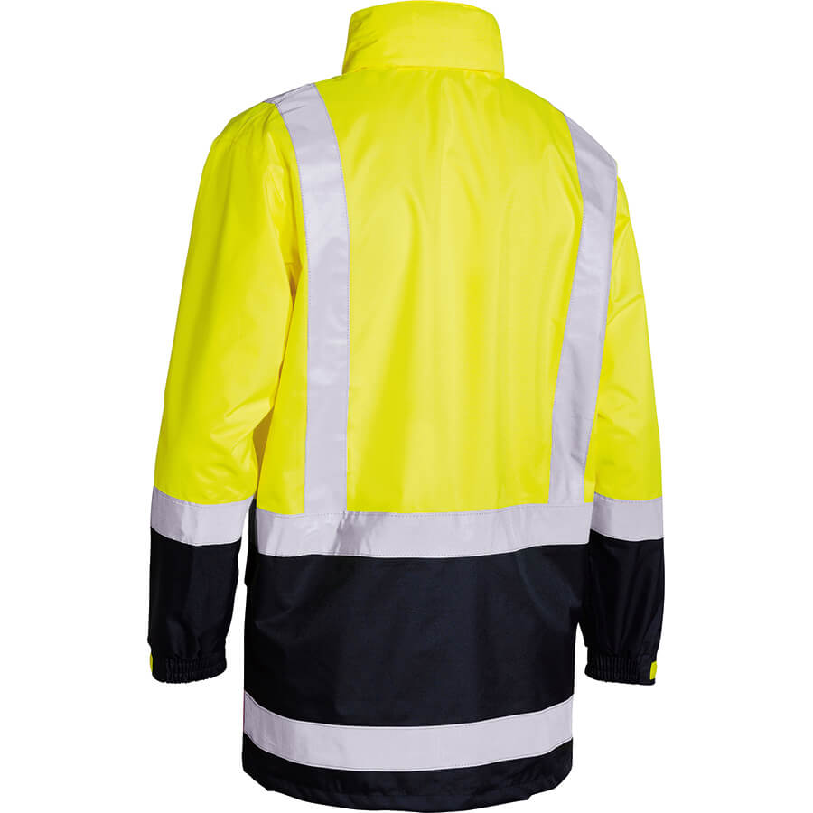 Reign Shell Jacket BJ6966T Taped Hi Vis Rain Shell Jacket - Southern Cross Safety & Workwear