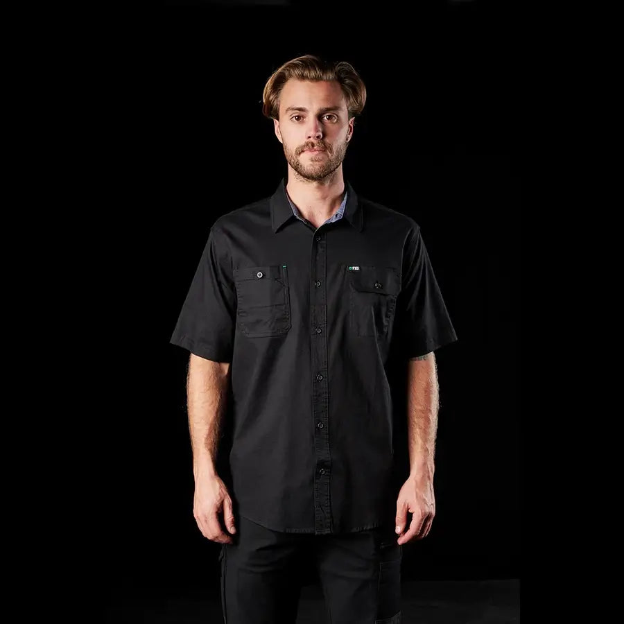 FXD SSH1 Short Sleeve Stretch Cotton Work Shirt