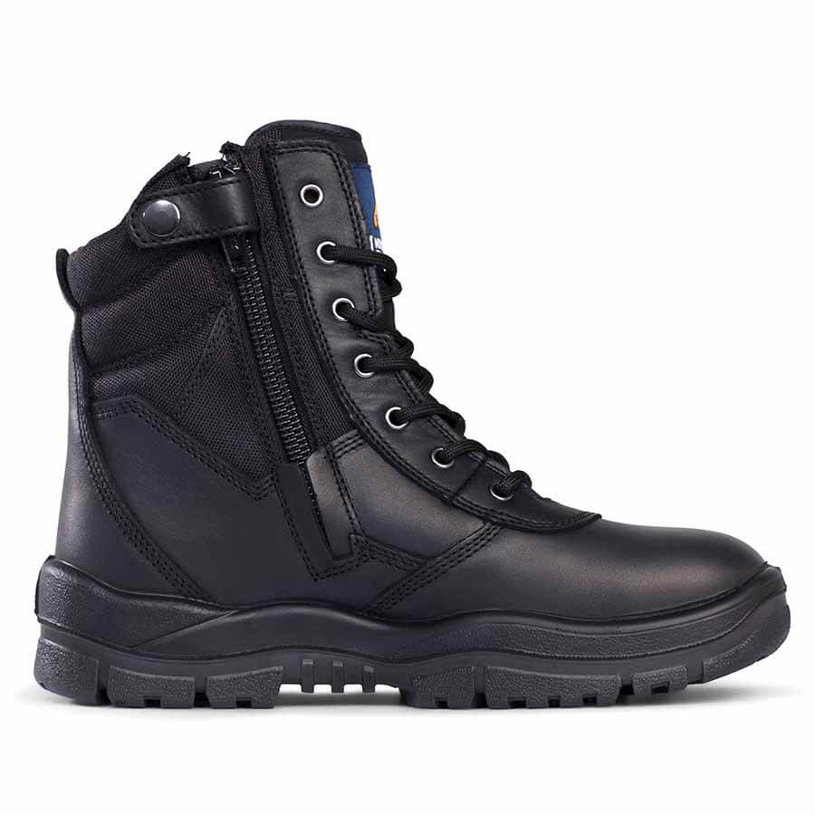 Mongrel 251 High Leg Zip Side Lace Up Safety Boot