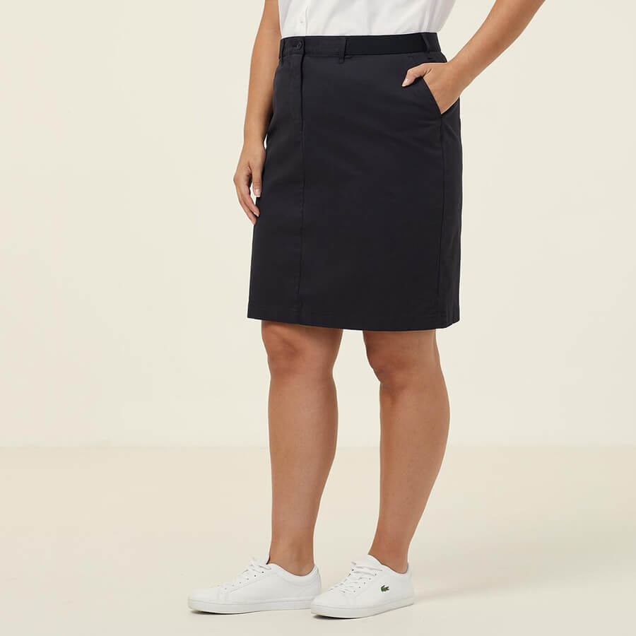 Chino Skirt Size 6 Black
